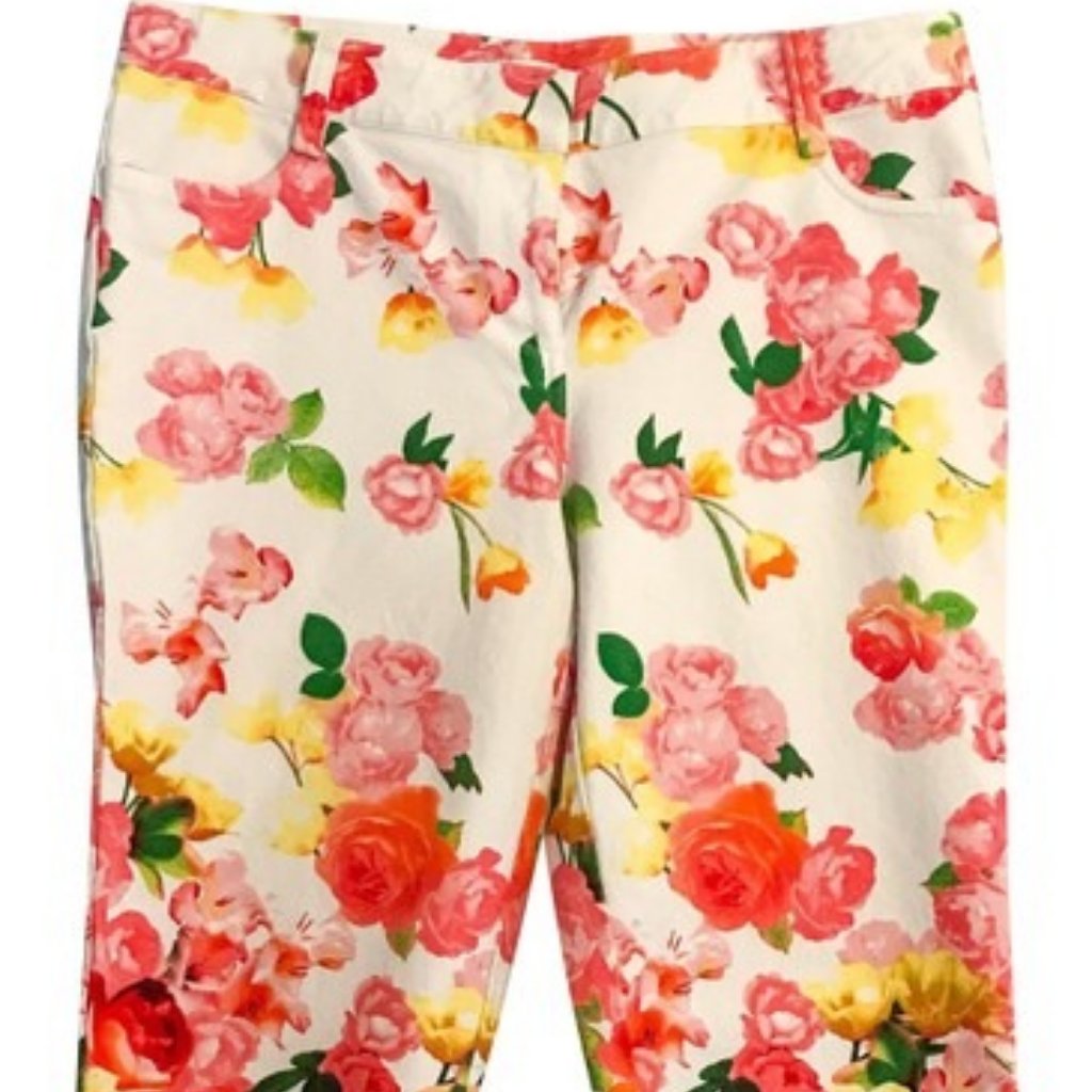 Cache Fun Flower Pants